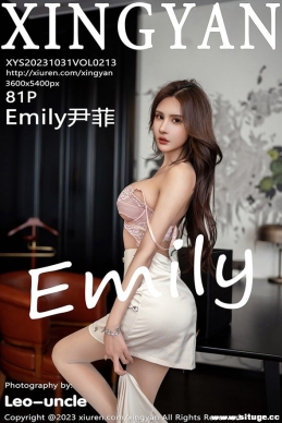 [XINGYAN] 2023.10.31 NO.213 Emily[81+1P/713M]